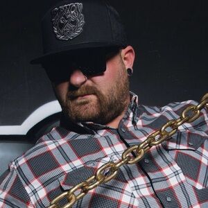 DIXXON Black and Red Plaid Button Down Shirt